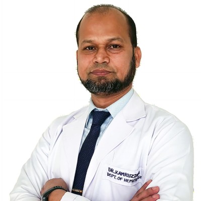 Dr. Dr. Md. Kamruzzaman - Unit Head and Associate Professor & Department Head of Haematology