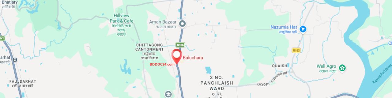 Map showing office location in Chittagong